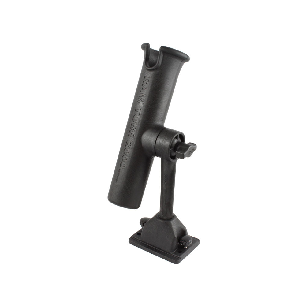 ram fishing rod holder RAM Mount RAM Tube 2000 Holder wDeck Track Mount RAM301DU – PaddlersCove26