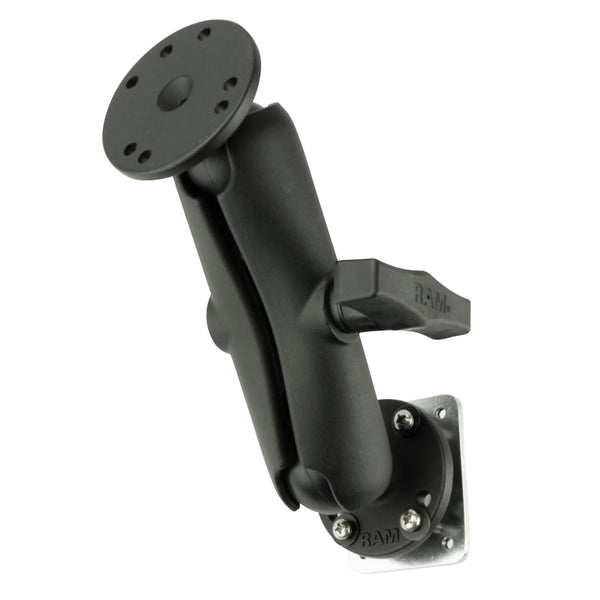 RAM Mount DrillDown Dashboard Mount wBacking Plate  C Size Medium RAM101225B2U