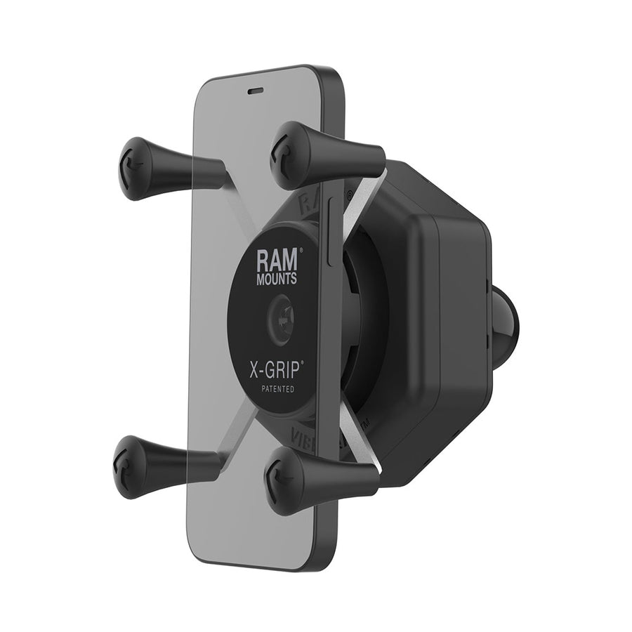 RAM Mount RAM XGrip Phone Holder wBall  VibeSafe Adapter RAMHOLUN7B462