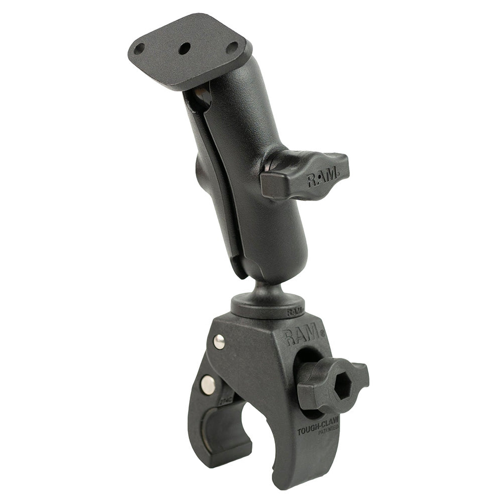 RAM Mount RAM ToughClaw Small Clamp Mount wDiamond Plate RAMB400238U ...