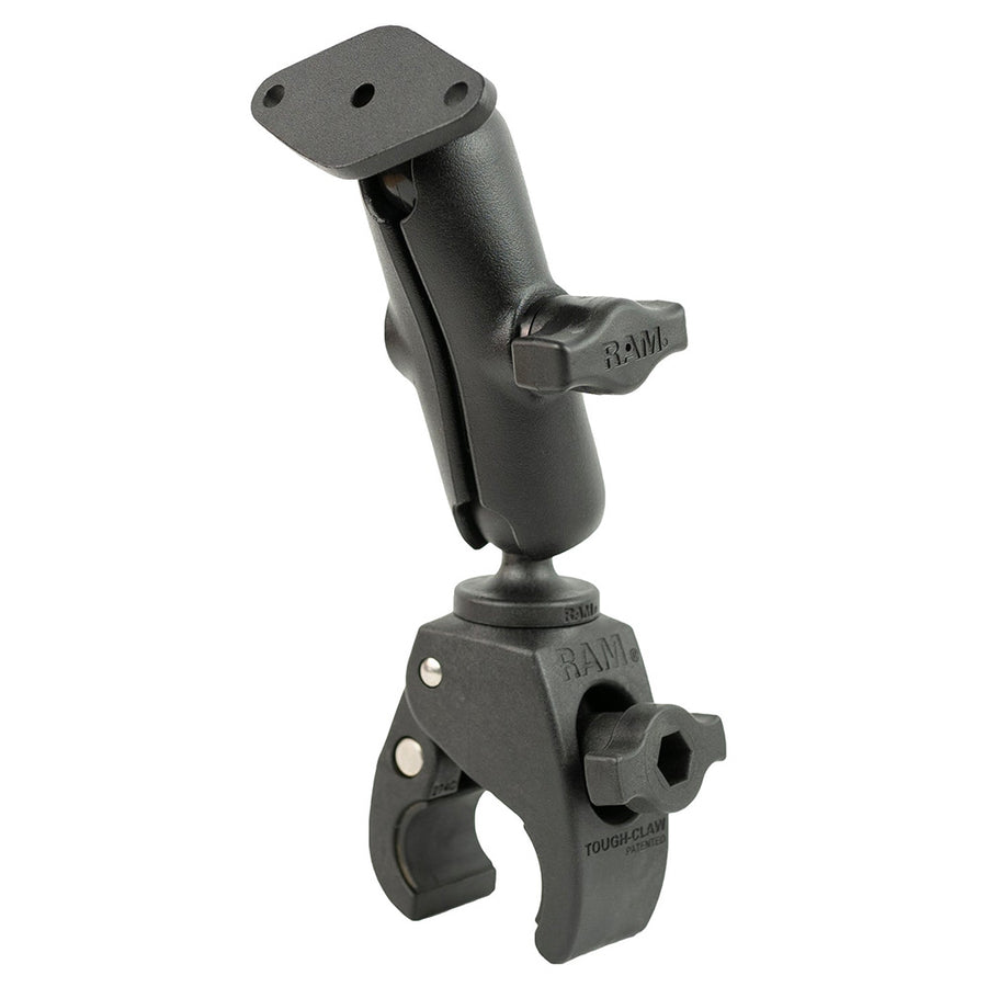 RAM Mount RAM ToughClaw Small Clamp Mount wDiamond Plate RAMB400238U