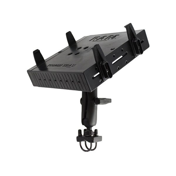 RAM Mount RAM ToughTray Double Ball Mount wDouble UBolt Rail Base RAM101DAN1U