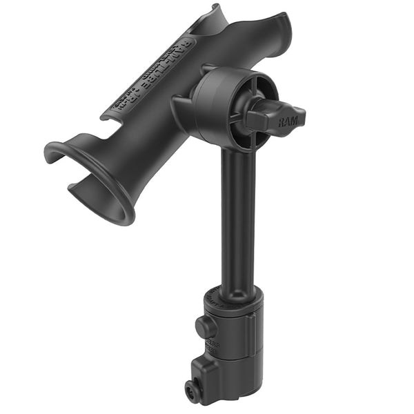RAM Mount RAM Tube Jr Holder wUniversal AdaptAPost Track Base  6 Post RAP390AAPUTU