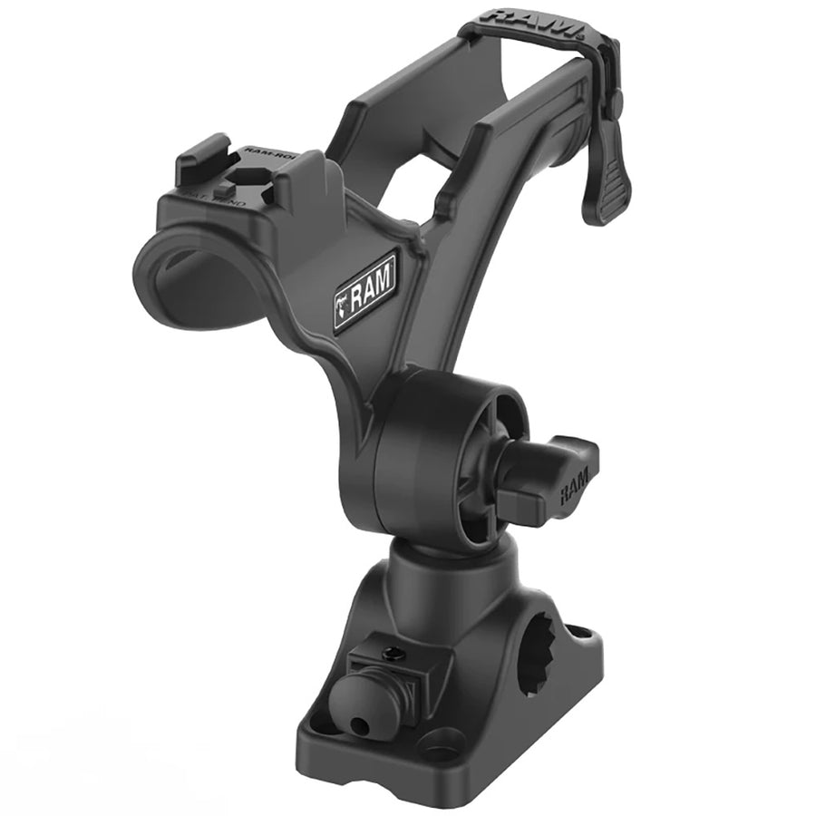 RAM Mount RAM ROD JR Fishing Rod Holder wBulkheadFlat Surface Base RAP434BMP
