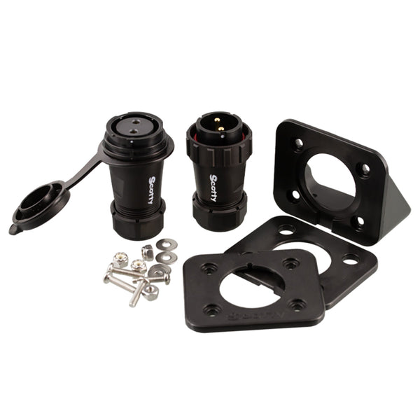 Scotty 2121 Marine Grade Plug  Socket  12V 2121