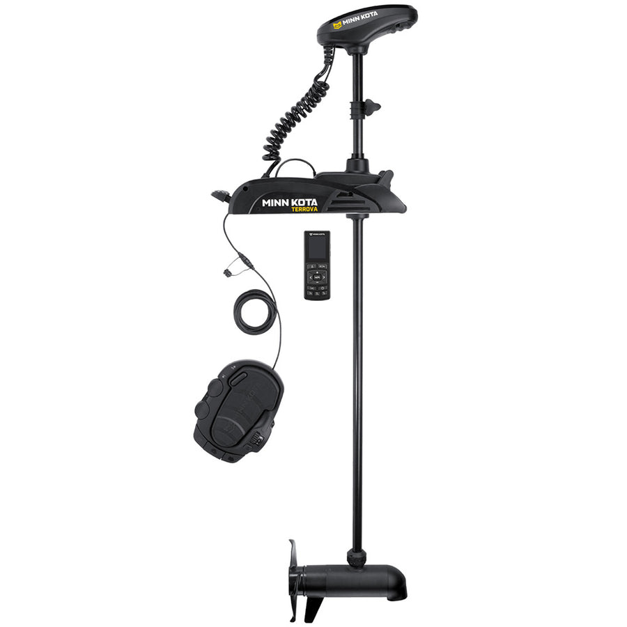 Minn Kota Terrova 55 Trolling Motor DSCWR 12V 55lb Thrust 54 Shaft Wireless Remote 1358304