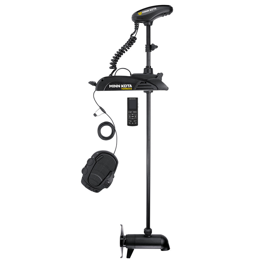 Minn Kota Terrova 112 Trolling Motor DSCWR 36V 112lb Thrust 72 Shaft Wireless Remote 1358309