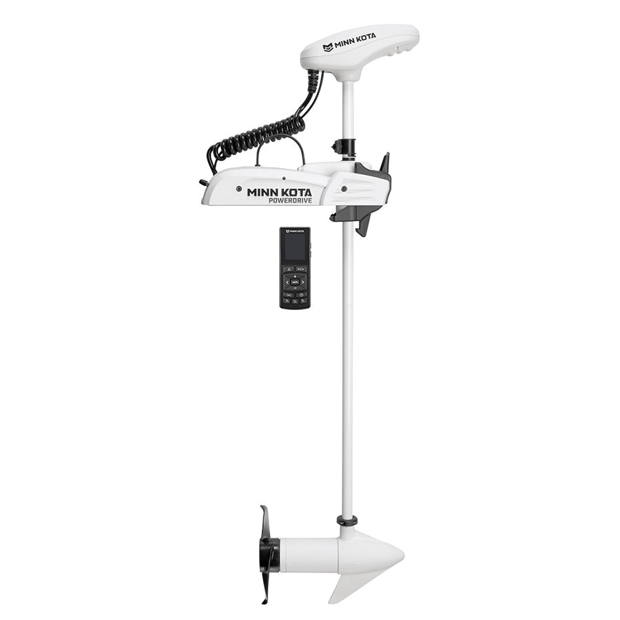Minn Kota Riptide PowerDrive 55WR Trolling Motor 12V 55lb Thrust 54 Shaft Wireless Remote 1363545