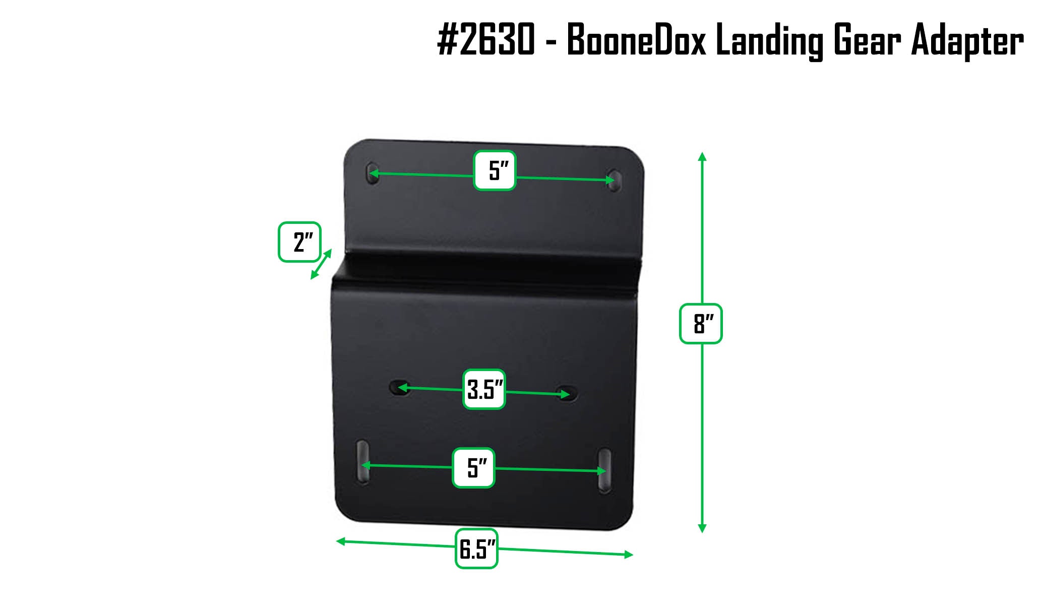 NuCanoe Inc #2630 - Groovy Landing Gear Adapter