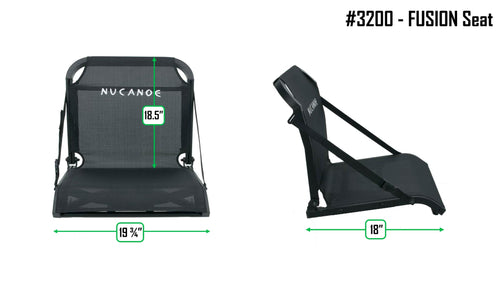 NuCanoe Inc #3200BM - Mossy Oak Bottomland FUSION Seat