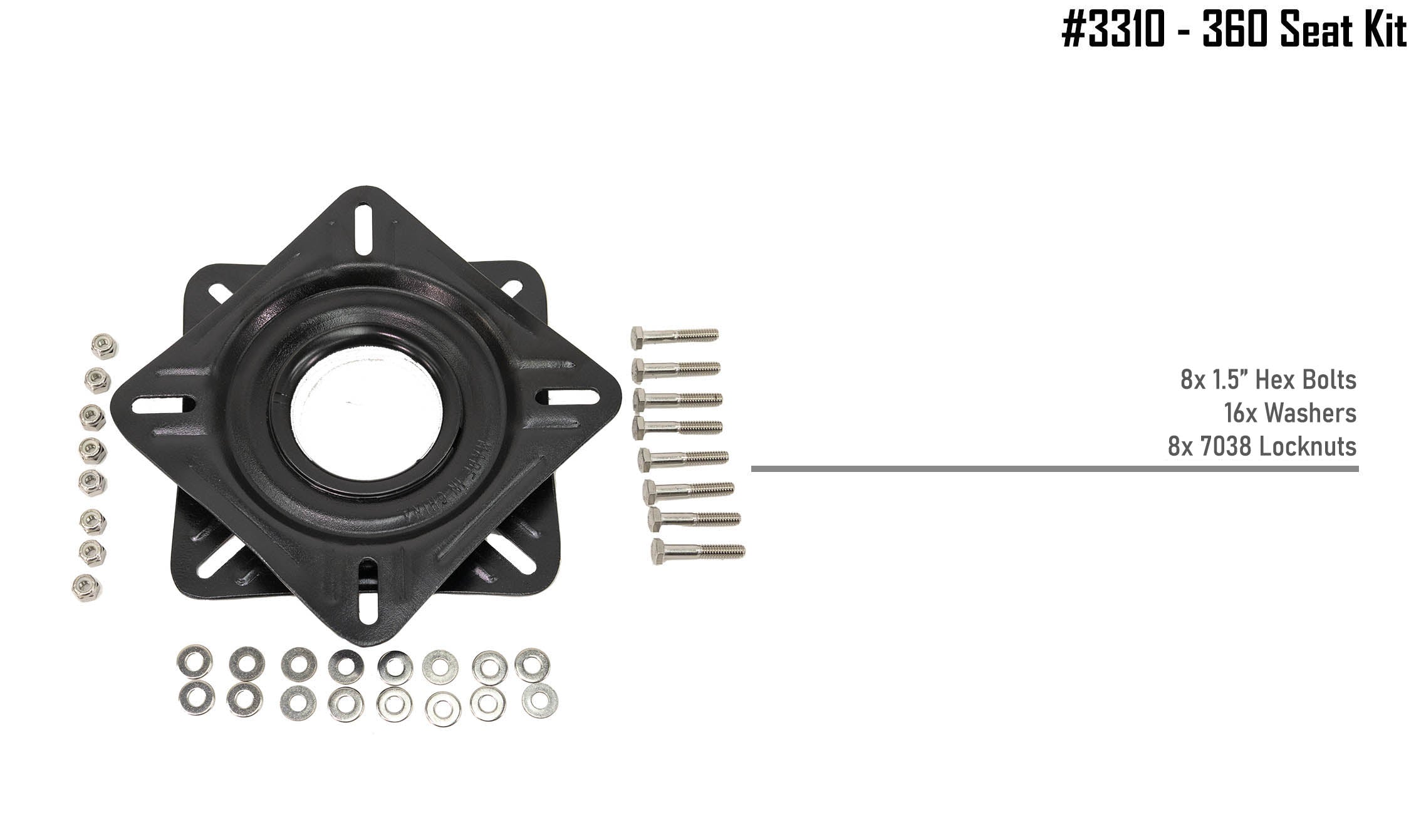 NuCanoe Inc #3310 - 360 Seat Kit