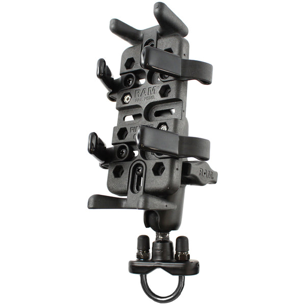 RAM Mount Universal Finger Grip Holder Handlebar Rail Mount RAMB149ZUN4U
