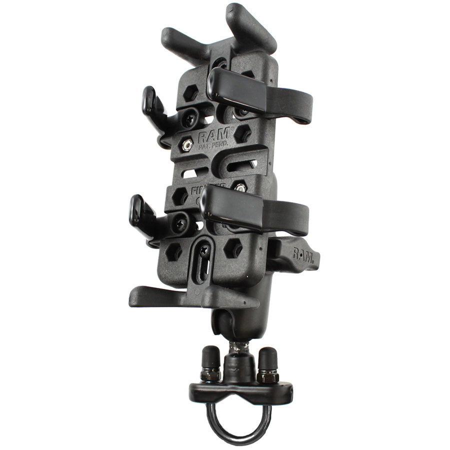 RAM Mount Universal Finger Grip Holder Handlebar Rail Mount RAMB149ZUN4U