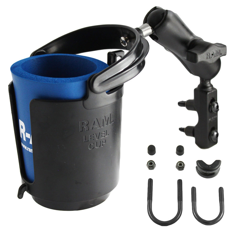RAM Mount Drink Cup Holder wGoldwing Mount RAMB132309U