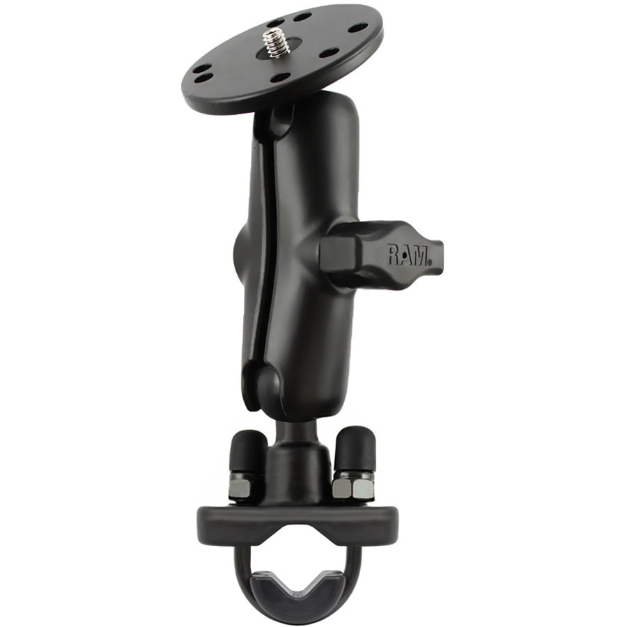 RAM Mount Handlebar UBolt Base wRound 1420 Threaded Stud RAMB149ZC1U
