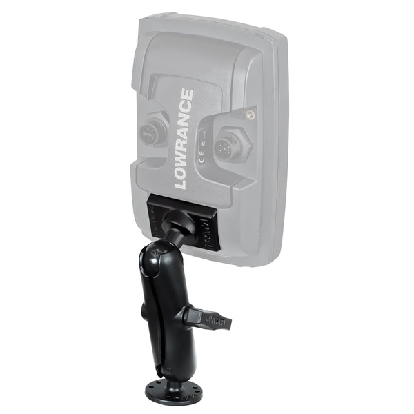 RAM Mount Quick Release Mount fLowrance Mark  Elite 4 RAMB101LO11