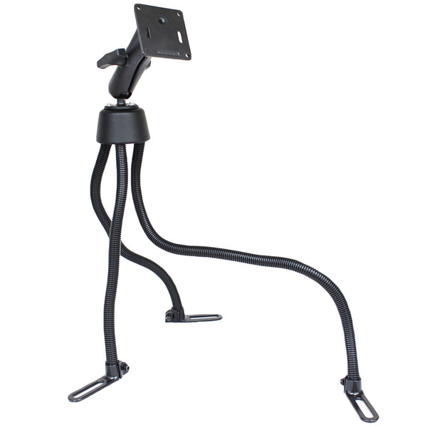 RAM Mount POD III Universal NoDrill Mount wDouble Socket Arm 25 Round Base  3625 Square Base RAM31632461U