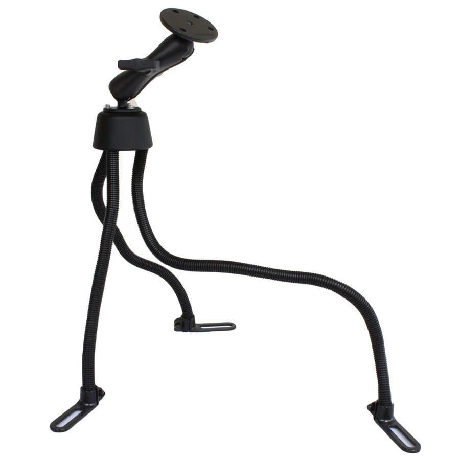 RAM Mount POD III NoDrill Mount wDouble Socket Arm 25 Round Base  368 Round Base RAM3163240U