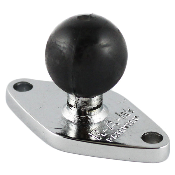 RAM Mount Chrome Diamond Base w1 Ball RAMB238CHU