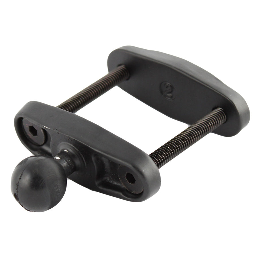 RAM Mount 2 Max Width Square Rail Base w1 Ball RAMB247U2