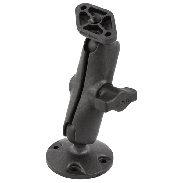 RAM Mount Composite Flat Surface Mount wDiamond Base RAPB138U