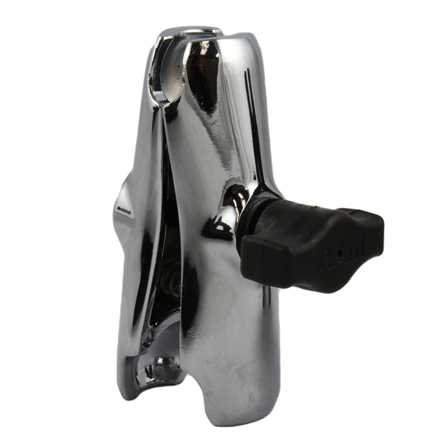 RAM Mount Chrome Double Socket Arm RAMB201CHU