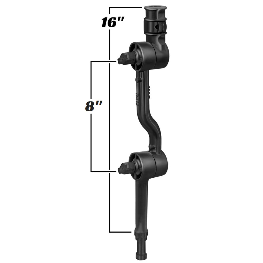 RAM Mount Adjustable AdaptaPost 16 Extension Arm RAP114APB3U