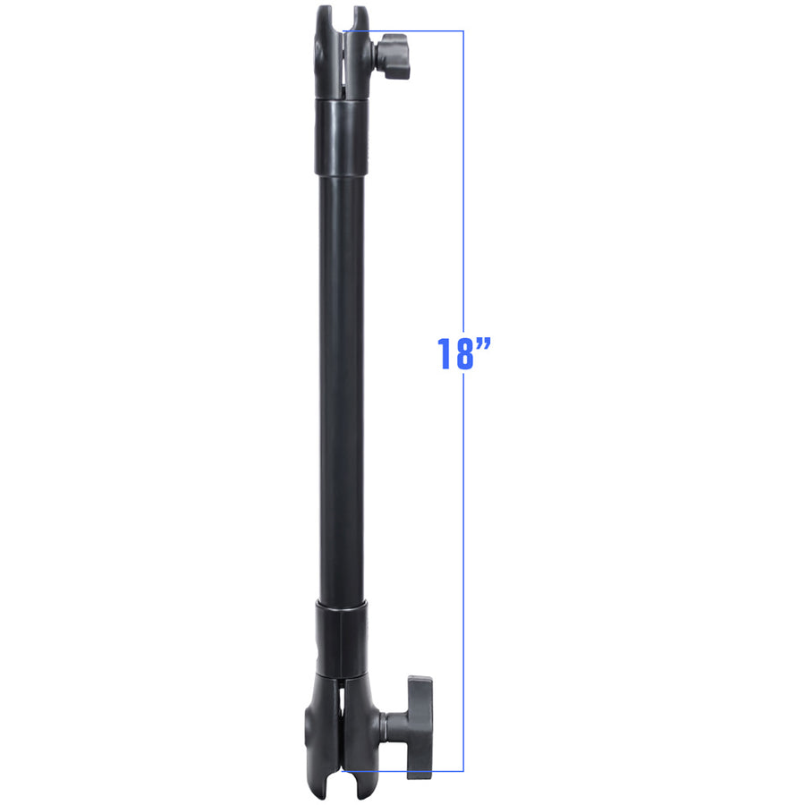RAM Mount 18 Long Extension Pole w1 and 15 Single Open Sockets RAPCB20118U