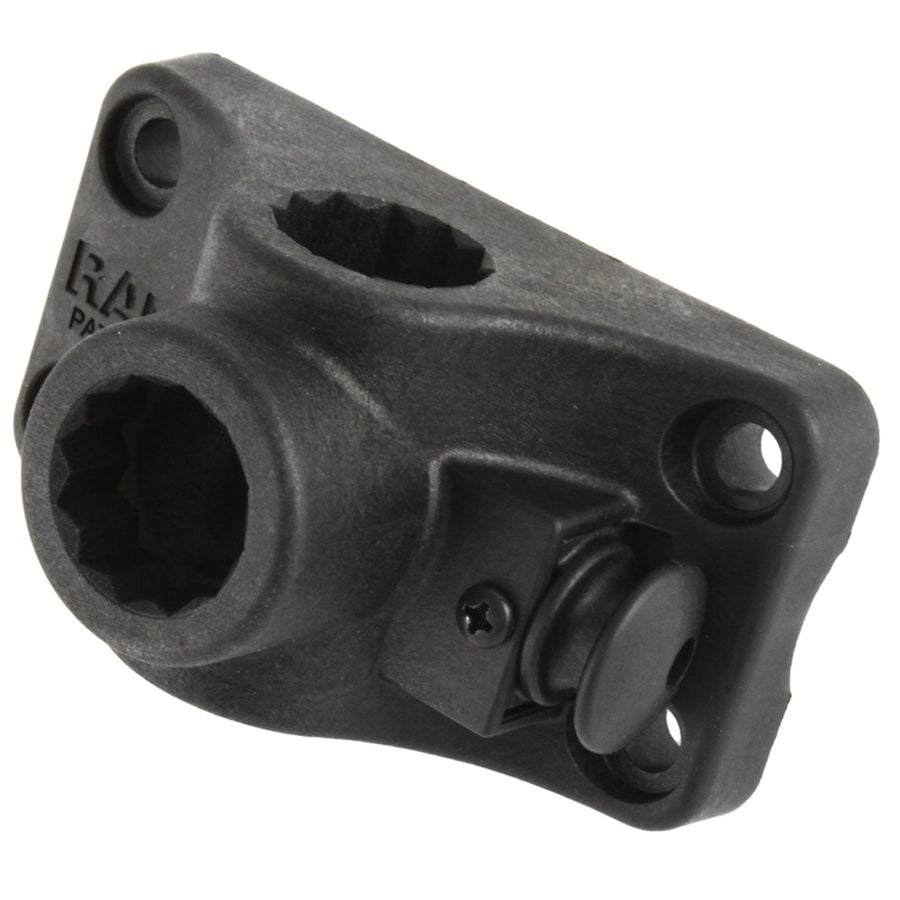 RAM Mount RAMROD Combination BulkheadFlat Surface Base wPlunger fSpline Posts RAM114BMPU