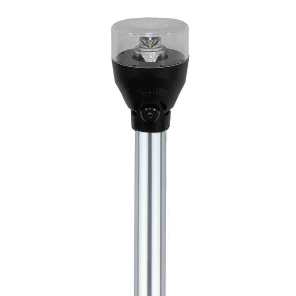 Attwood LED Articulating All Around Light  24 Pole 553024A7
