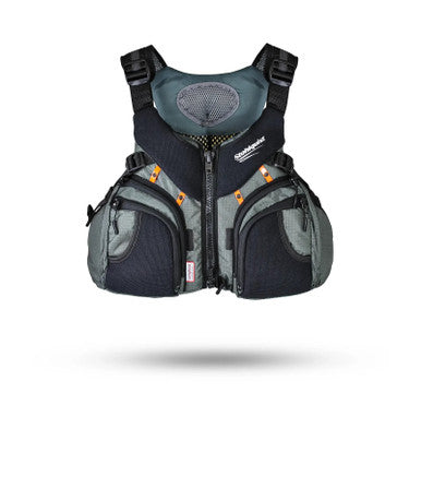 Stohlquist Keeper Fishing Life Jacket - PFD • Medium Gray