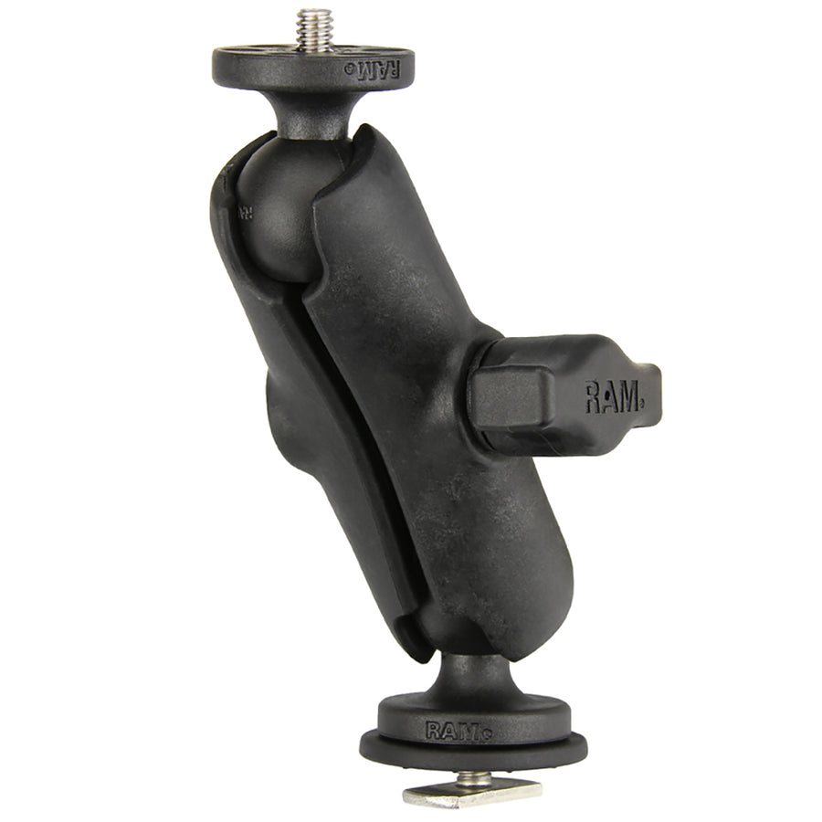 Ram Mount Track Ball Mount with 1420 Threaded Adapter for Action Cameras RAPB366153354TRA1U