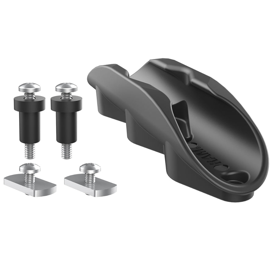 Ram Mount ToughClip Paddle Cradle with Track and DrillDown Mounting Hardware RAP430TD