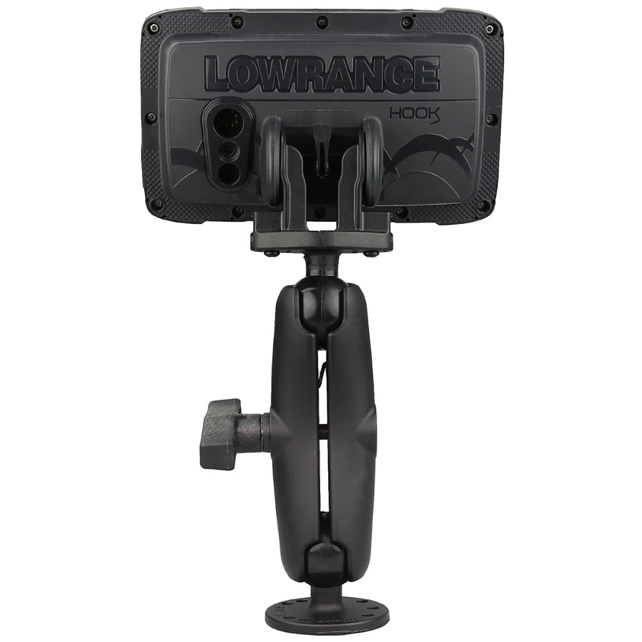 RAM Mount C Size 15 Fishfinder Mount for the Lowrance Hook2 Series RAM101LO12