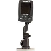 YakAttack Lowrance® Hook2 Fish Finder Mount with Track Mounted LockNLoad™ Mounting System