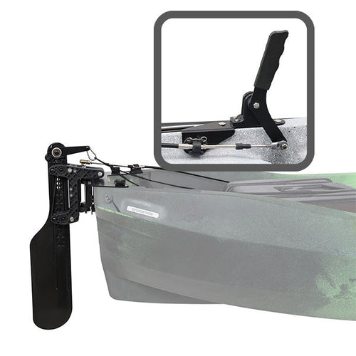 NuCanoe Inc #7208 - QC Rudder System - HAND Steer - UMAX