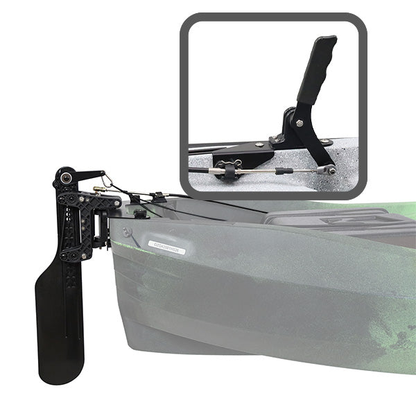 NuCanoe Inc #7208 - QC Rudder System - HAND Steer - UMAX
