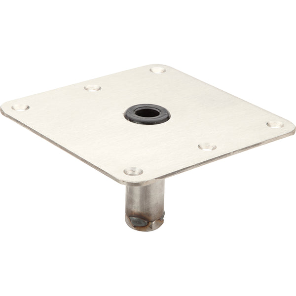 Attwood SWIVLEZE 7x7 LockNPin Zinc Plated Steel 34 Pin Base SP67739T