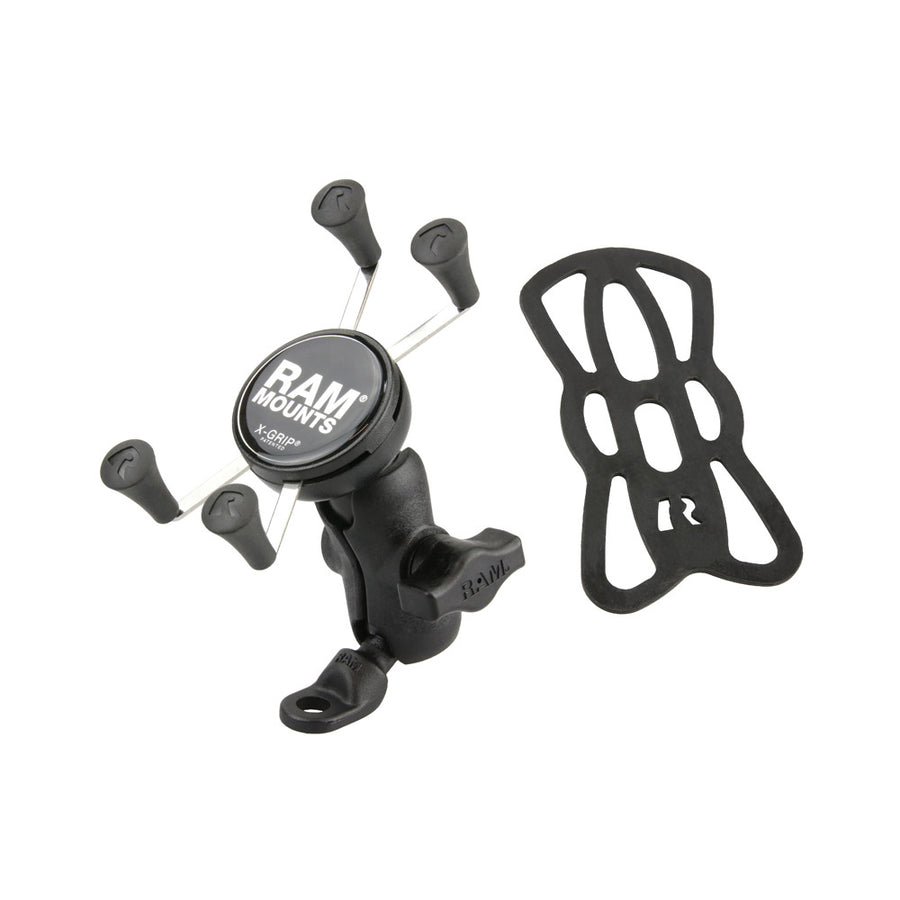 RAM MOUNT XGrip Phone Mount w9mm Angled Bolt Head Adapter RAPB272AUN7U