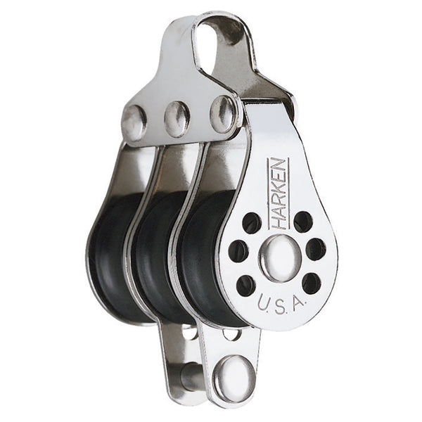 Harken 22mm Triple Micro Block wBecket Fishing 229F