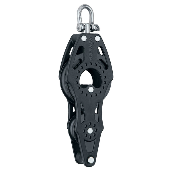 Harken 57mm Carbo Air Fiddle Block wSwivel  Becket 2622