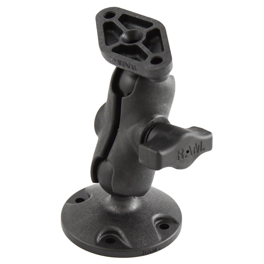 RAM Mount RAM HighStrength Composite DrillDown Mount wDiamond Plate RAPB138AU