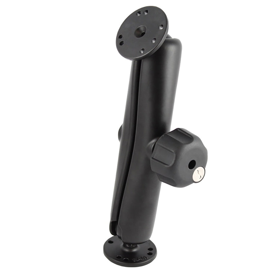 RAM Mount RAM Double Ball Mount wKey Lock Knob RAM101UDL