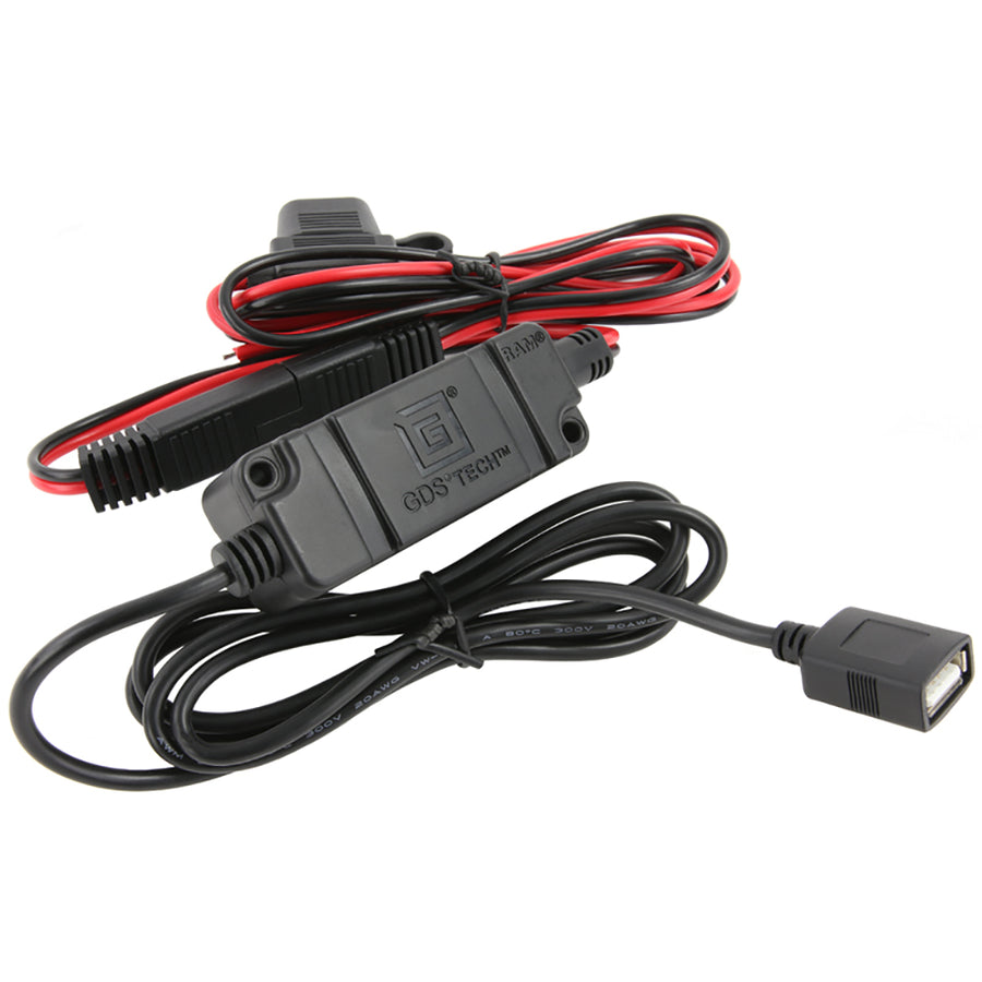 RAM Mount RAM Hardwire Charger fMotorcycles RAMCHARGEV7MU