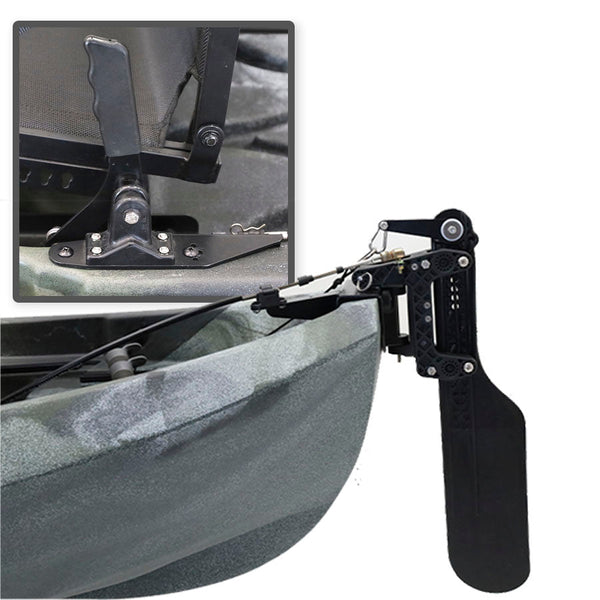 NuCanoe Inc #7203 - QC Rudder System - Frontier 12 - Hand Steer