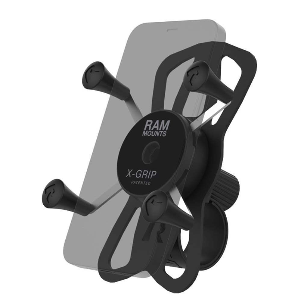 RAM Mount RAM XGrip Phone Mount wRAM ToughStrap Handlebar Base