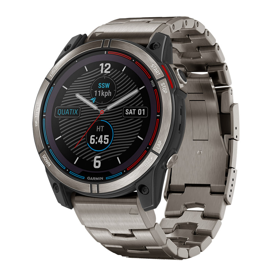 Garmin quatix 7  Solar Edition Marine GPS Smartwatch wSolar Charging 0100254160