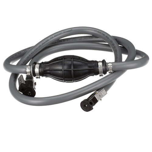 Attwood JohnsonEvinrude Fuel Line Kit  38 Diameter x 6 Length No Tank Fitting 93806ELP7