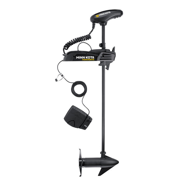 Minn Kota Pontoon PowerDrive 55 Trolling Motor wFoot Pedal  12V  55LB  48 1358455
