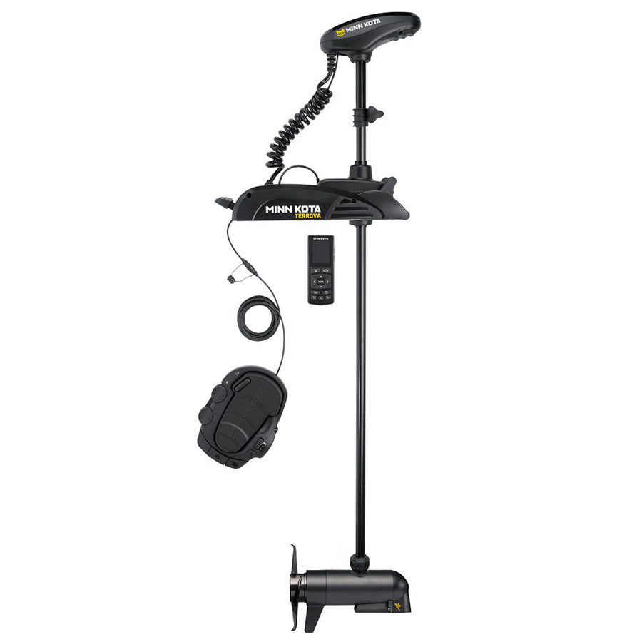 Minn Kota Terrova 112 Trolling Motor wWireless Remote  MEGA Down Imaging  36V  112LB  60 1358315